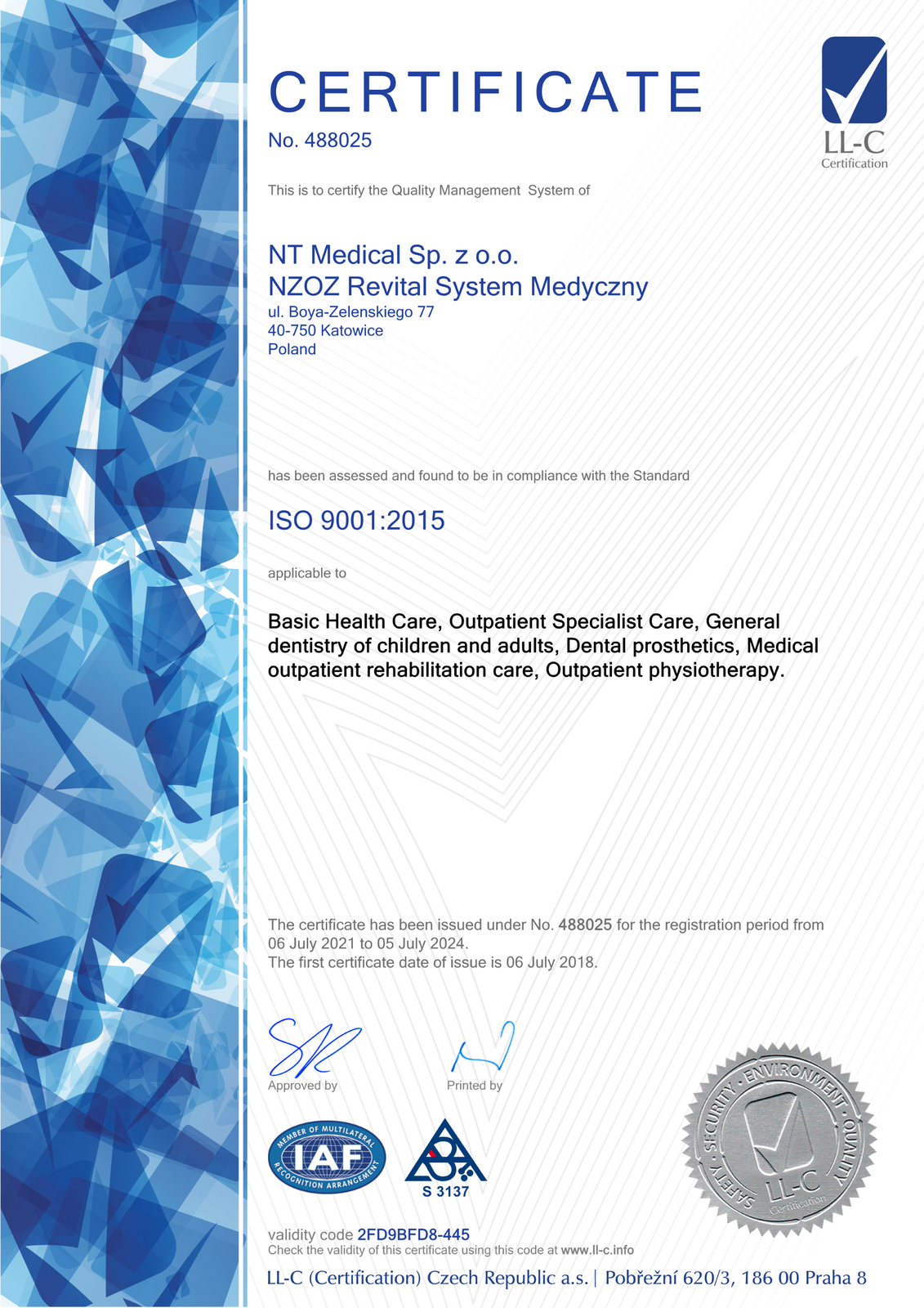 ISO 9001:2015